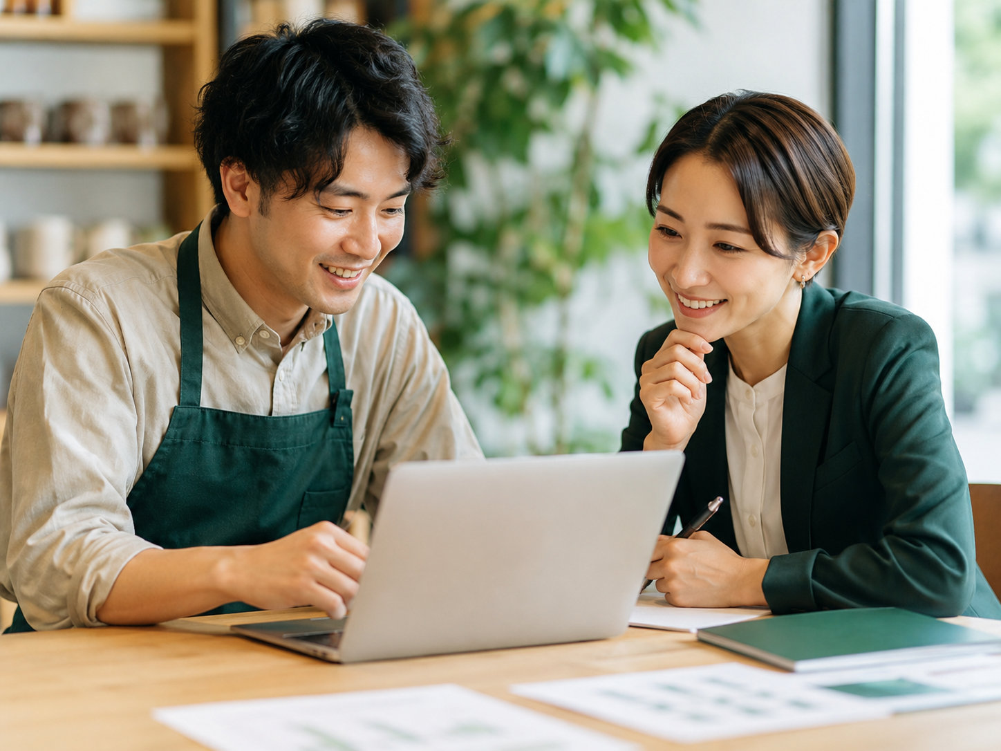 成果を見ながら伴走